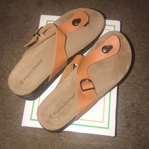 Cute tan sandals